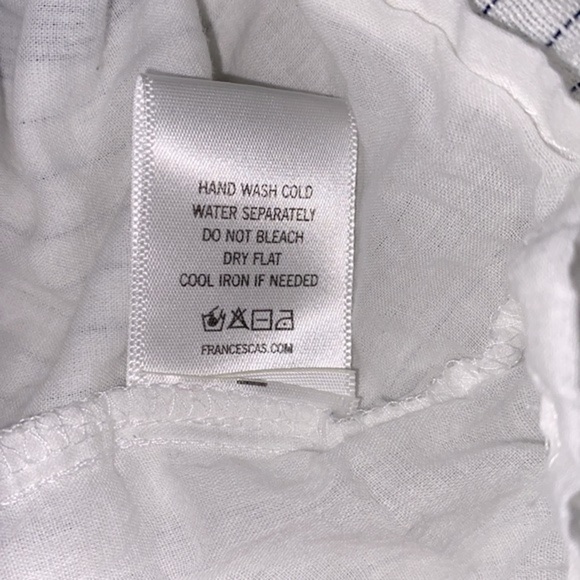 Blue Rain striped romper size small - Picture 6 of 6